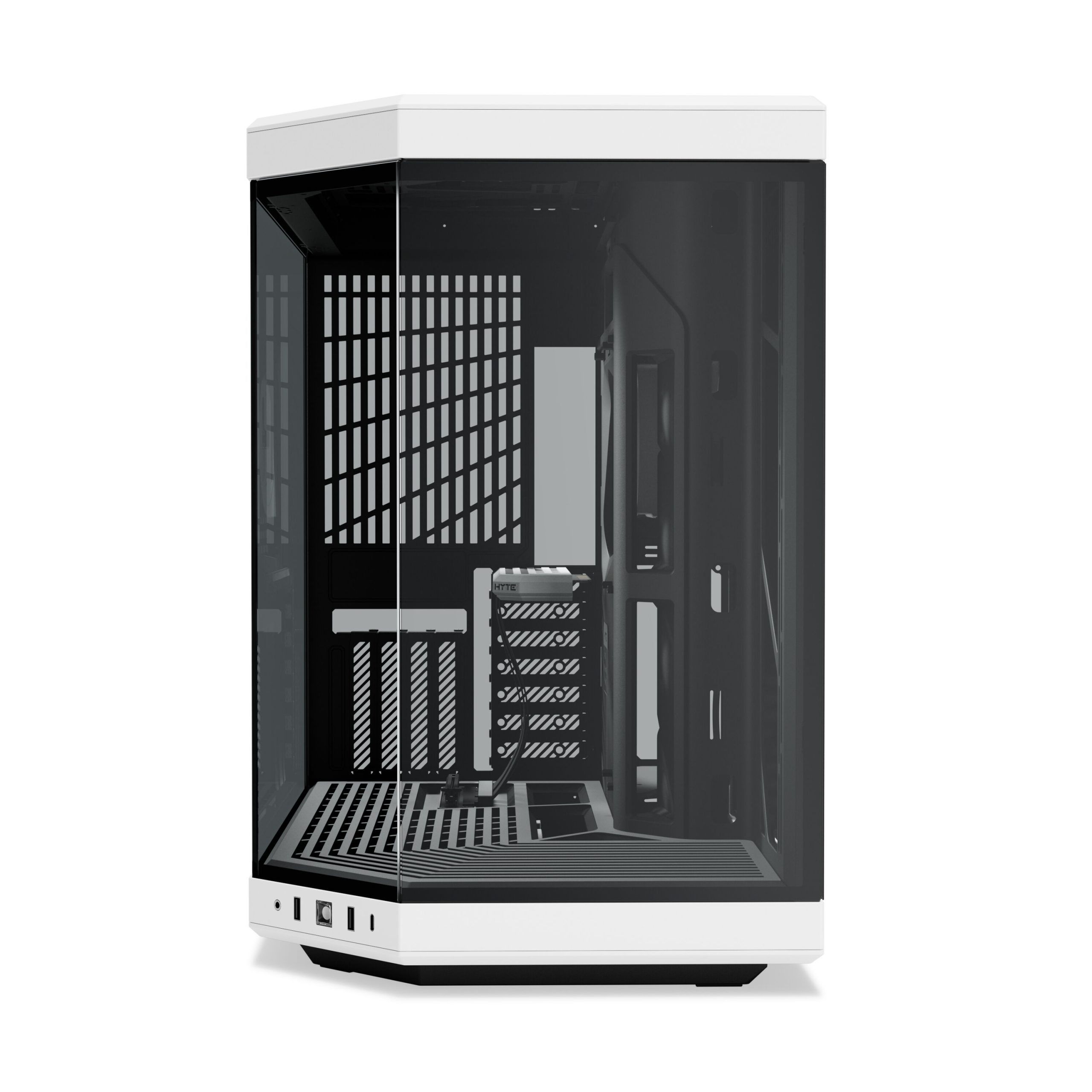 Hyte Y70 Midi Tower Standard - black / white