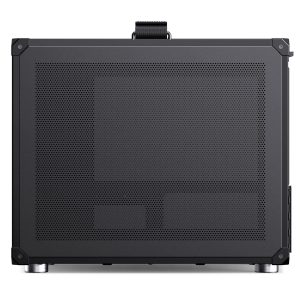Jonsbo C6 MAX PC Case, Mini Case, Micro-ATX, Tempered Glass - Black