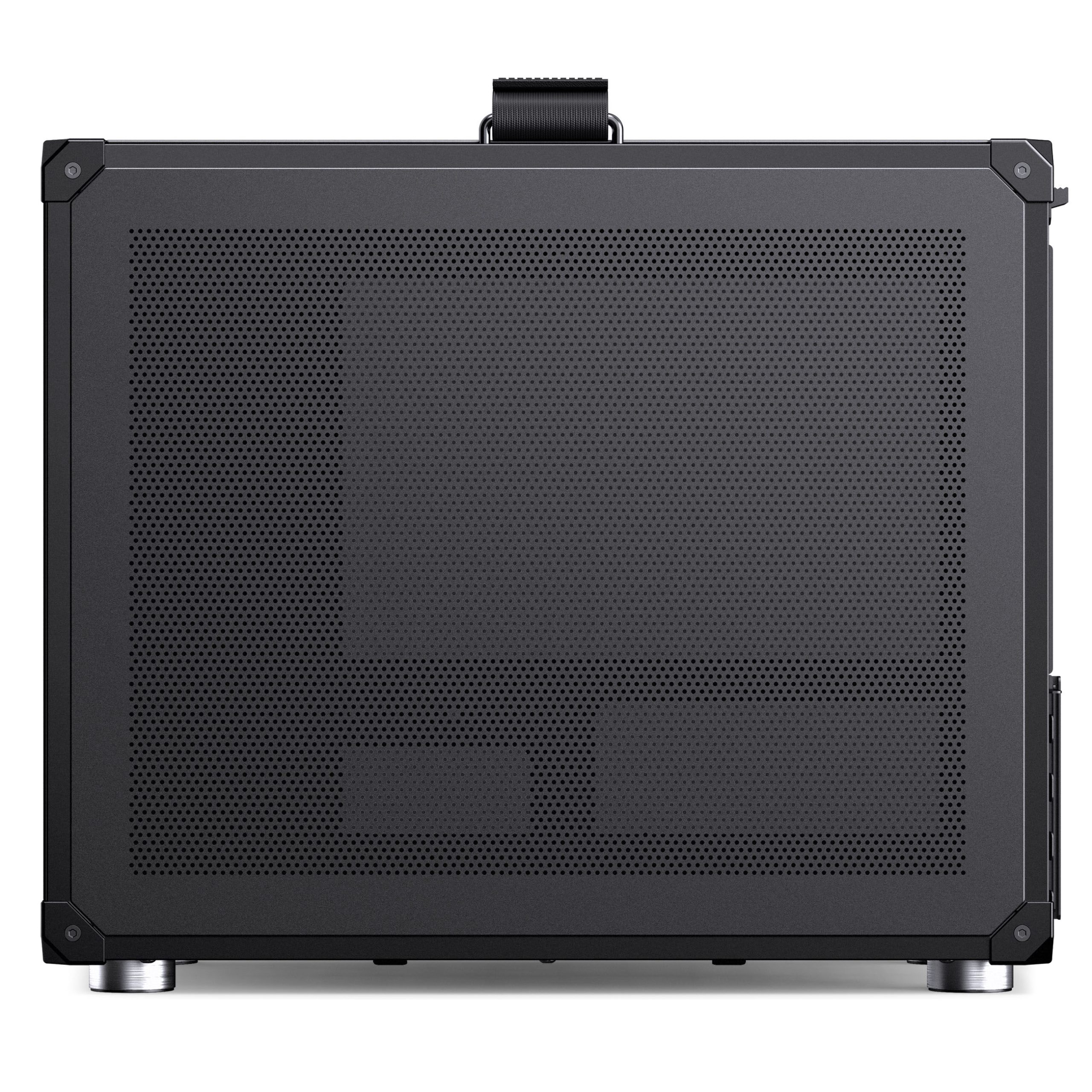 Jonsbo C6 MAX PC Case, Mini Case, Micro-ATX, Tempered Glass - Black