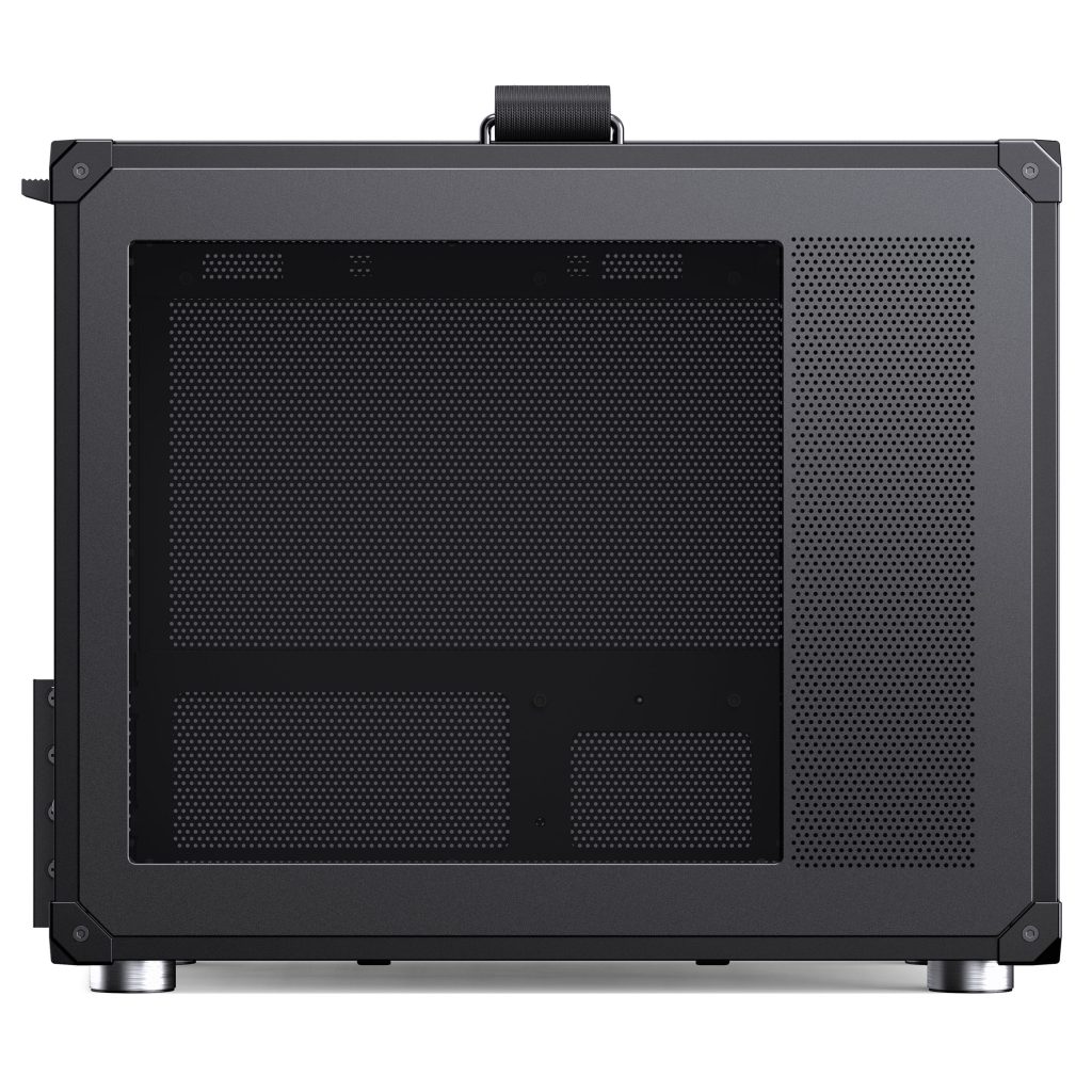 Jonsbo C6 MAX PC Case, Mini Case, Micro-ATX, Tempered Glass - Black