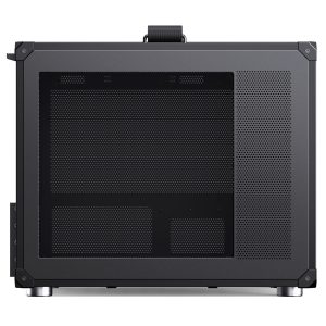 Jonsbo C6 MAX PC Case, Mini Case, Micro-ATX, Tempered Glass - Black
