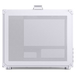 Jonsbo C6 MAX PC Case, Mini Case, Micro-ATX, Tempered Glass - White