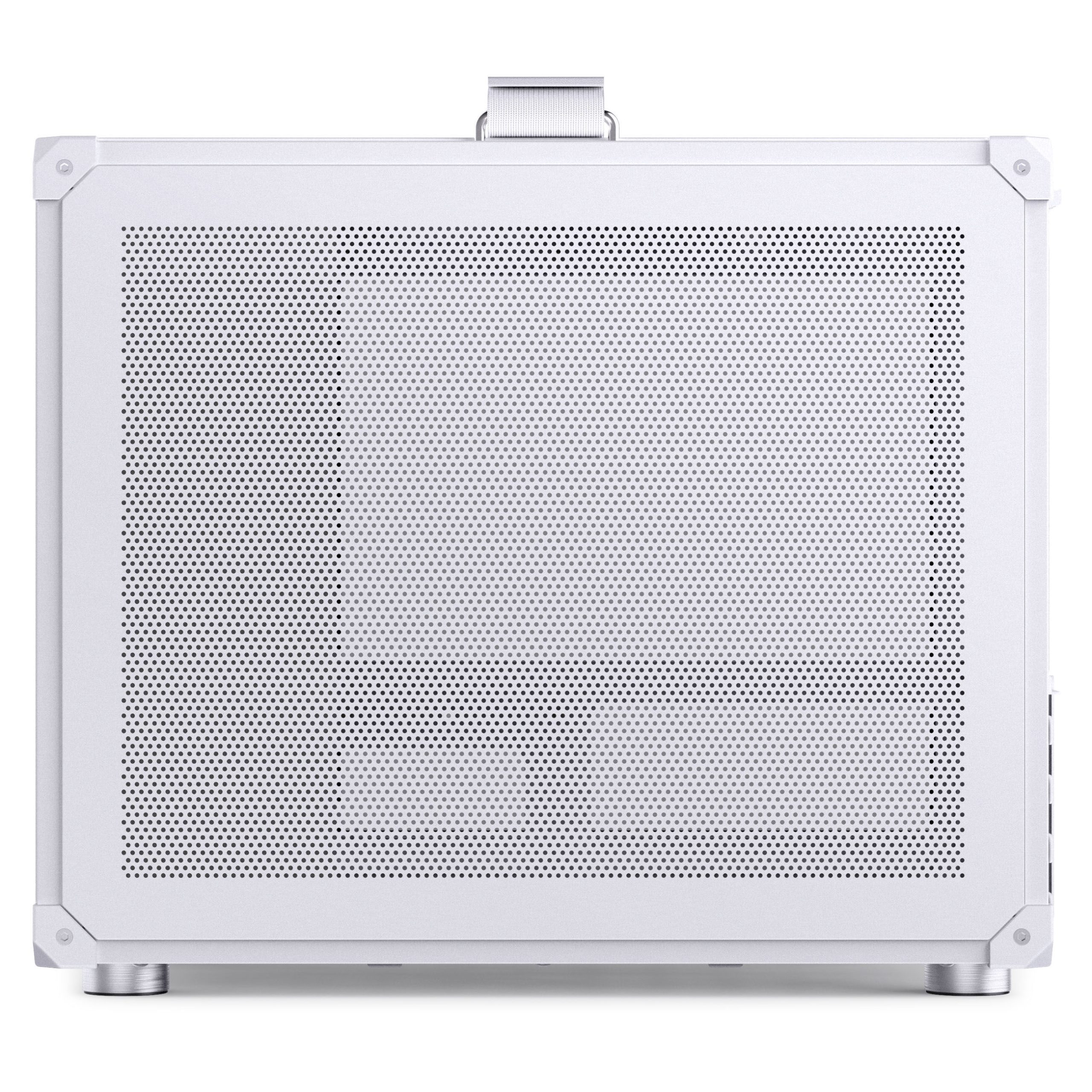 Jonsbo C6 MAX PC Case, Mini Case, Micro-ATX, Tempered Glass - White