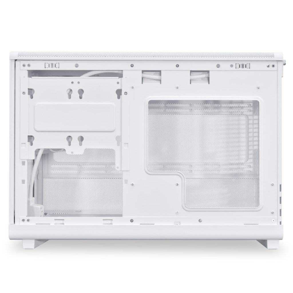 Lian Li DAN Cases A3-mATX Wood Edition PC Case, Micro-ATX - Beech, White