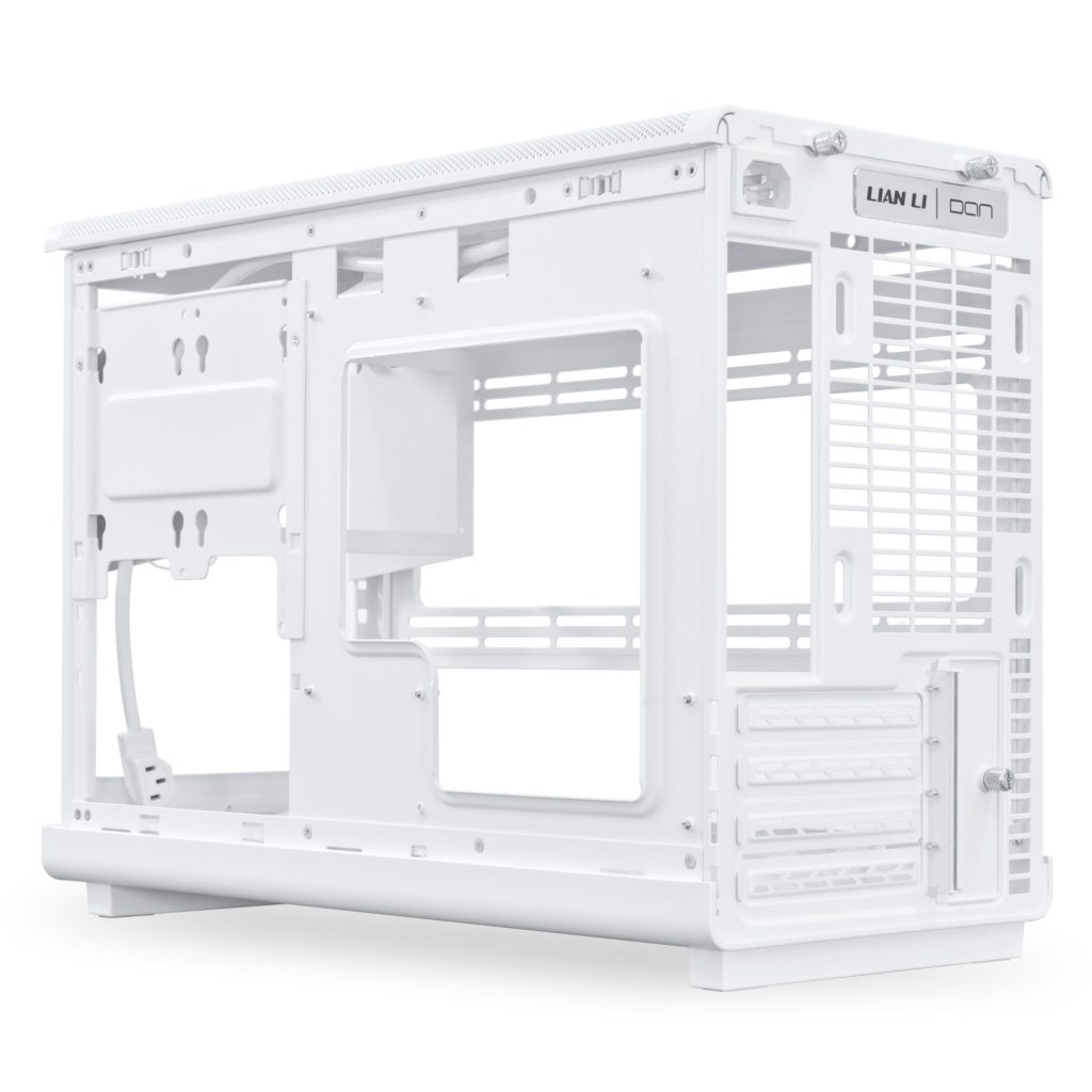 Lian Li DAN Cases A3-mATX Wood Edition PC Case, Micro-ATX - Beech, White