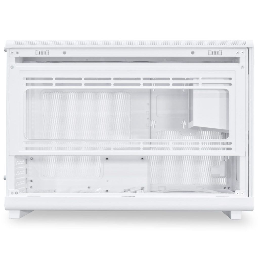 Lian Li DAN Cases A3-mATX Wood Edition PC Case, Micro-ATX - Beech, White