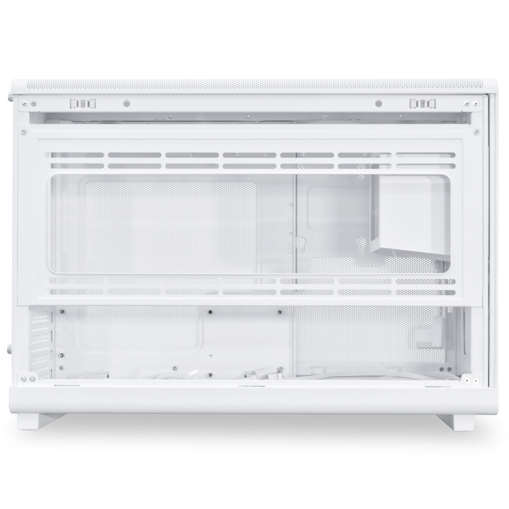 Lian Li DAN Cases A3-mATX Wood Edition PC Case, Micro-ATX - Beech, White