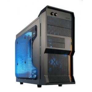 NZXT Vulcan Micro-ATX LAN Gaming Case - Black