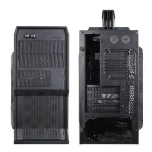 NZXT Vulcan Micro-ATX LAN Gaming Case - Black