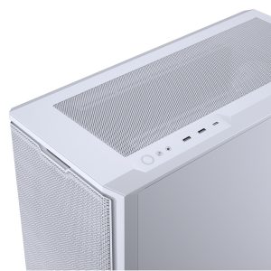 PHANTEKS Eclipse G400A Midi Tower, Tempered Glass, D-RGB - white