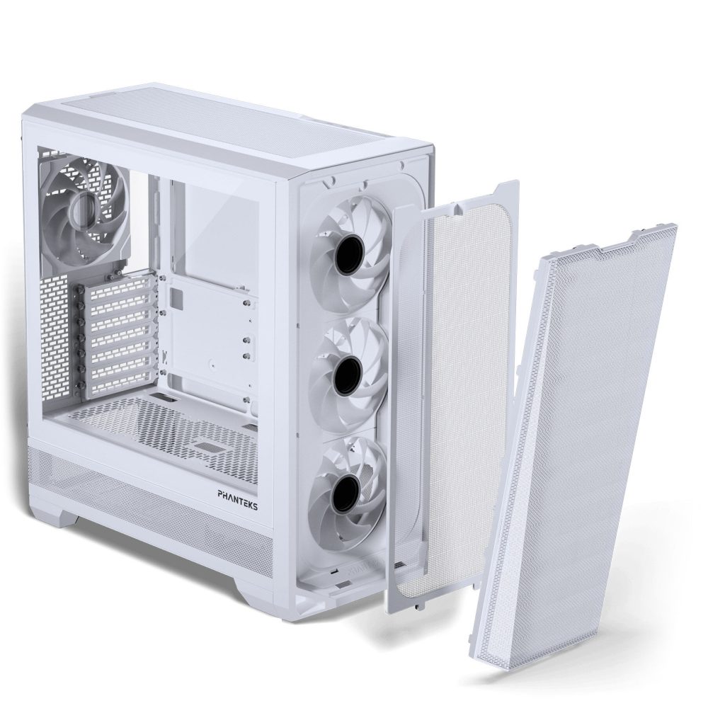 PHANTEKS Eclipse G400A Midi Tower, Tempered Glass, D-RGB - white
