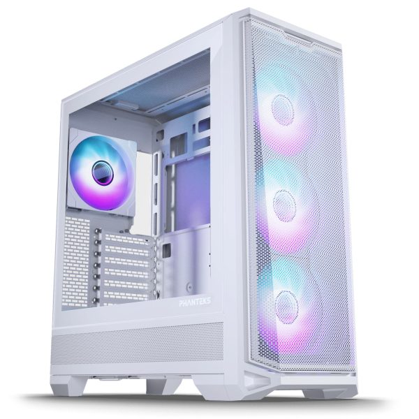 PHANTEKS Eclipse G400A Midi Tower, Tempered Glass, D-RGB – white