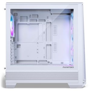 PHANTEKS Eclipse G400A Midi Tower, Tempered Glass, D-RGB - white
