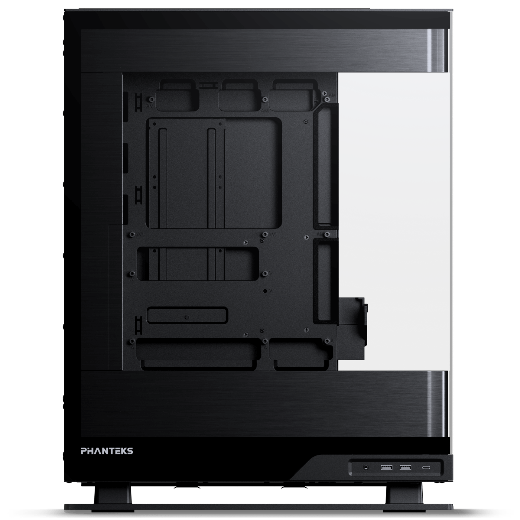 PHANTEKS Evolv X2 PC case, Midi-Tower, E-ATX, Tempered Glass, DRGB - black