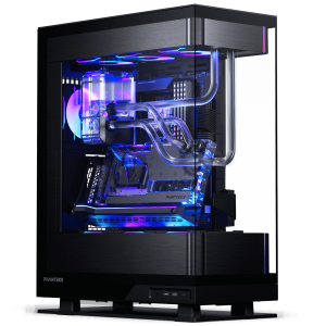 PHANTEKS Evolv X2 PC case, Midi-Tower, E-ATX, Tempered Glass, DRGB - black