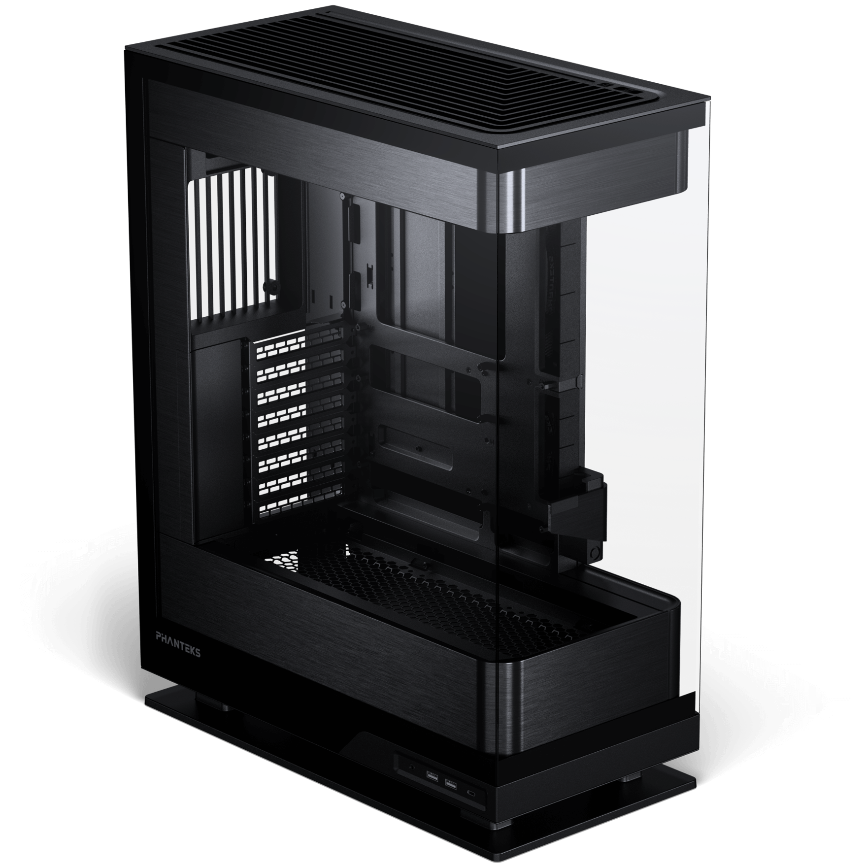 PHANTEKS Evolv X2 PC case, Midi-Tower, E-ATX, Tempered Glass, DRGB - black