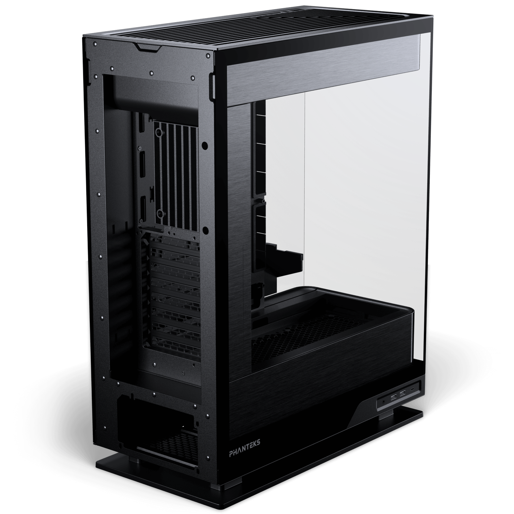 PHANTEKS Evolv X2 PC case, Midi-Tower, E-ATX, Tempered Glass, DRGB - black