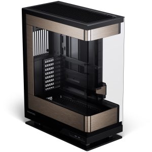 PHANTEKS Evolv X2 PC case, Midi-Tower, E-ATX, Tempered Glass, DRGB - black / gold