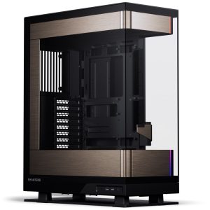 PHANTEKS Evolv X2 PC case, Midi-Tower, E-ATX, Tempered Glass, DRGB - black / gold