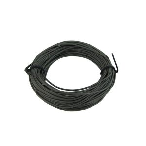 Insulated copper lead 1x0,14mm- (18AWG) 10m grey