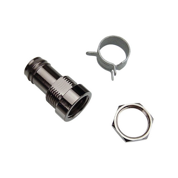 Koolance 10mm (3/8) Screw-On Bulkhead Barbed Fitting G1/4 (Inner Thread)