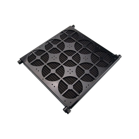 Koolance Radiator, 9x120mm 18-FPI G1/4 Aluminum