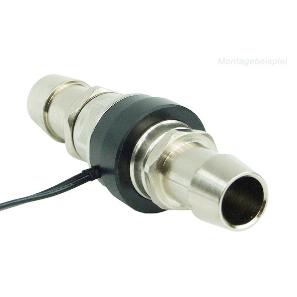 Split Shot Inline Temperature Sensor LCD Display Inline Temperature Sensor 2x Female 1/4 - Watercooling UK