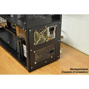 LD Dual PSU Cooling Plate - Black