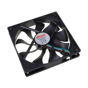 Akasa Apache PWM fan - 140mm, black