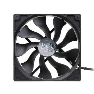 Akasa Apache PWM fan - 140mm, black