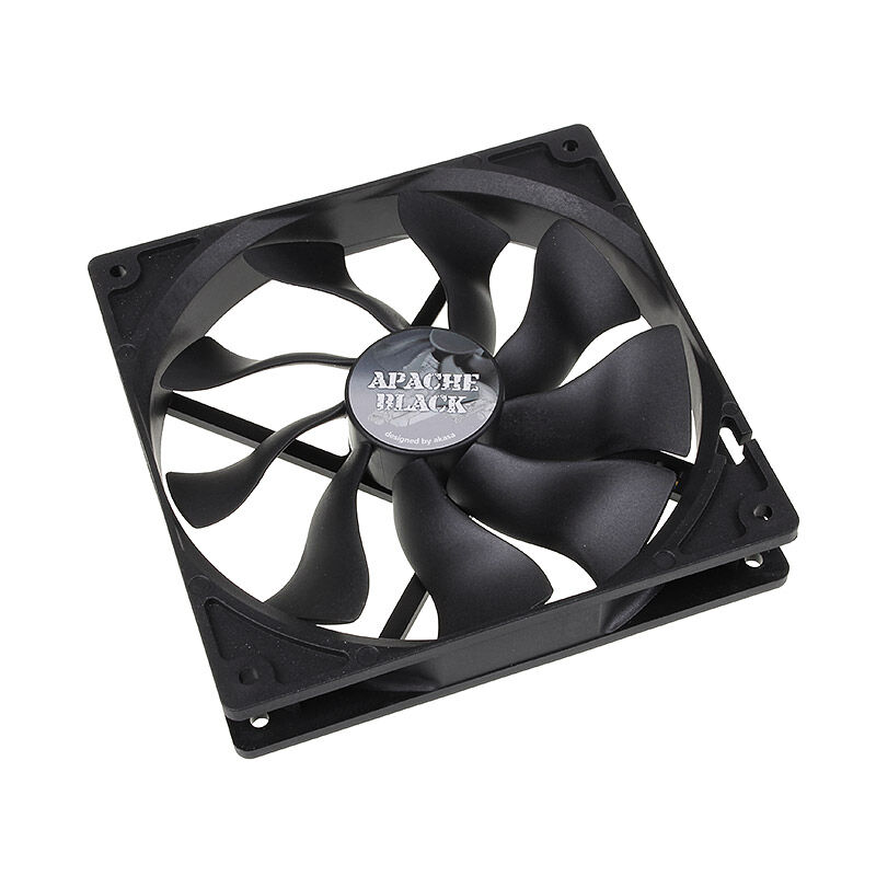 Akasa Apache PWM fan - 140mm, black