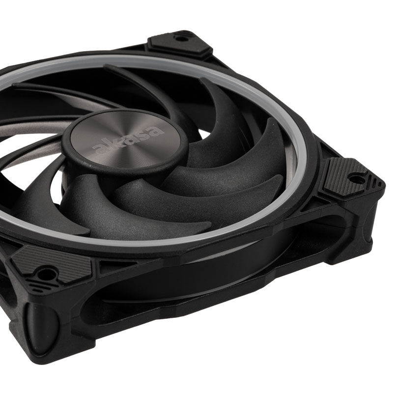 Akasa SOHO AR Addressable-RGB fan, black - 120mm
