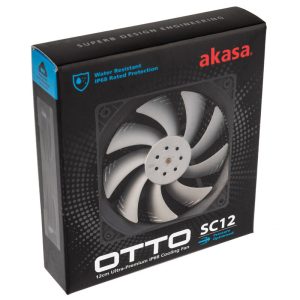 Akasa OTTO SC12 PWM Fan, Water Resistant - 120mm : image 6