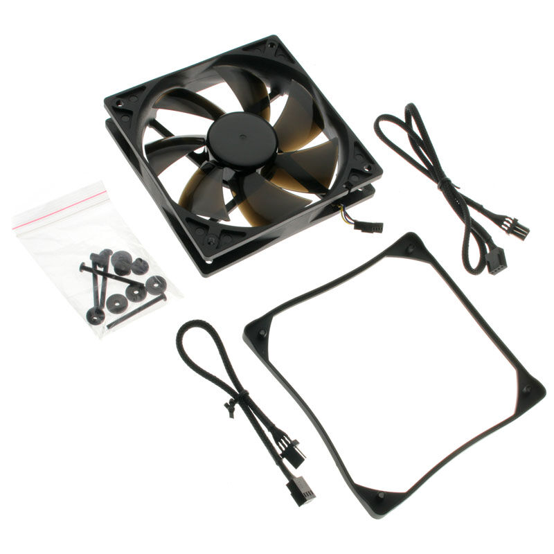 Noiseblocker BlackSilent Pro Fan PLPS - 120mm PWM, 3 pieces