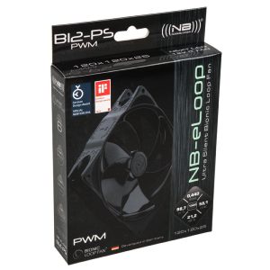 Noiseblocker NB-eLoop Fan B12-PS Black Edition - 120mm PWM, 3 pieces
