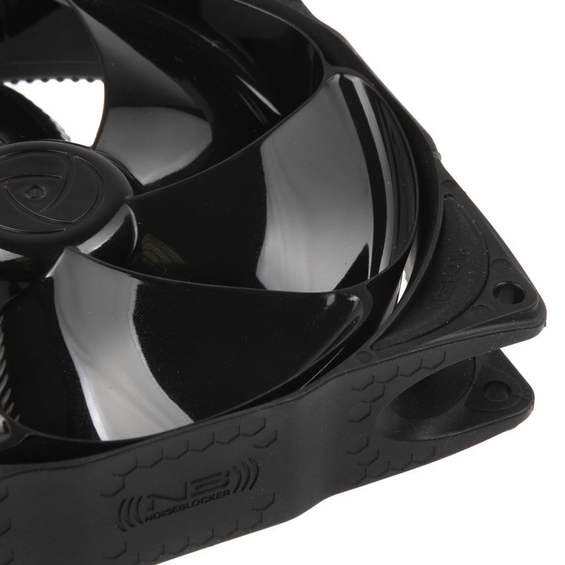 Noiseblocker NB-eLoop Fan B12-PS Black Edition - 120mm PWM, 3 pieces