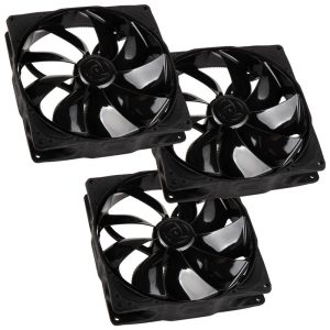 Noise blocker NB-eLoop Fan B14-PS Black Edition - 140mm PWM, 3 pieces