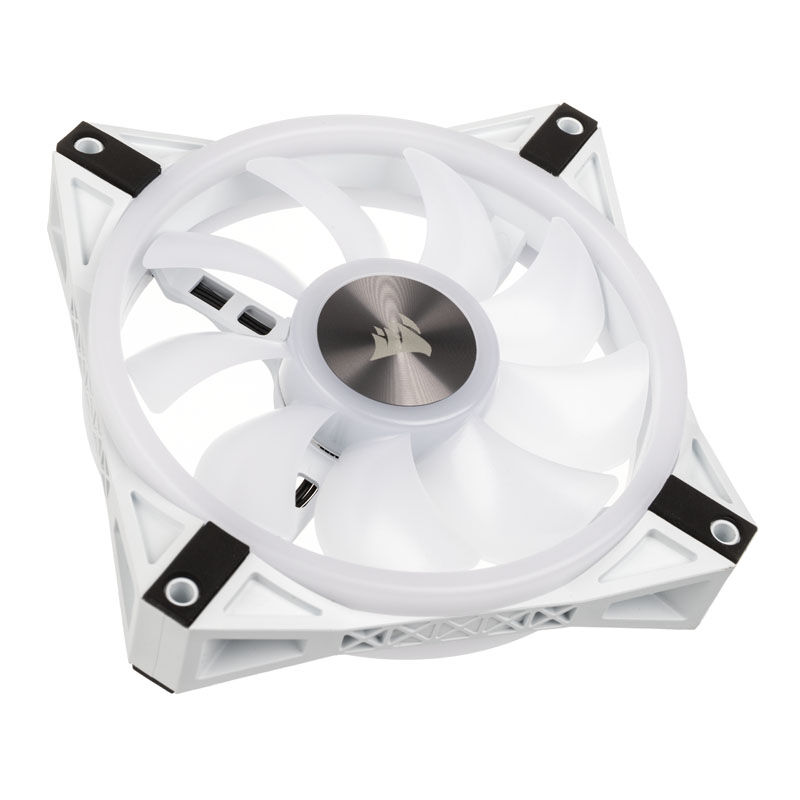 Corsair iCUE QL120 RGB PWM fan - 120mm, white