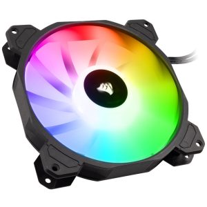 Corsair iCUE SP140 Elite RGB PWM fan - 140mm, black
