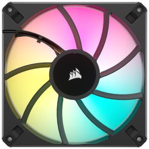 Corsair AF Elite Series RGB PWM fan 2-pack including RGB controller - 140mm, black : image 3