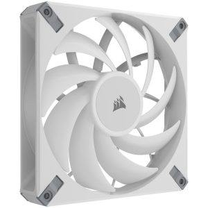 Corsair AF Elite Series RGB PWM fan 2-pack including RGB controller - 140mm, white