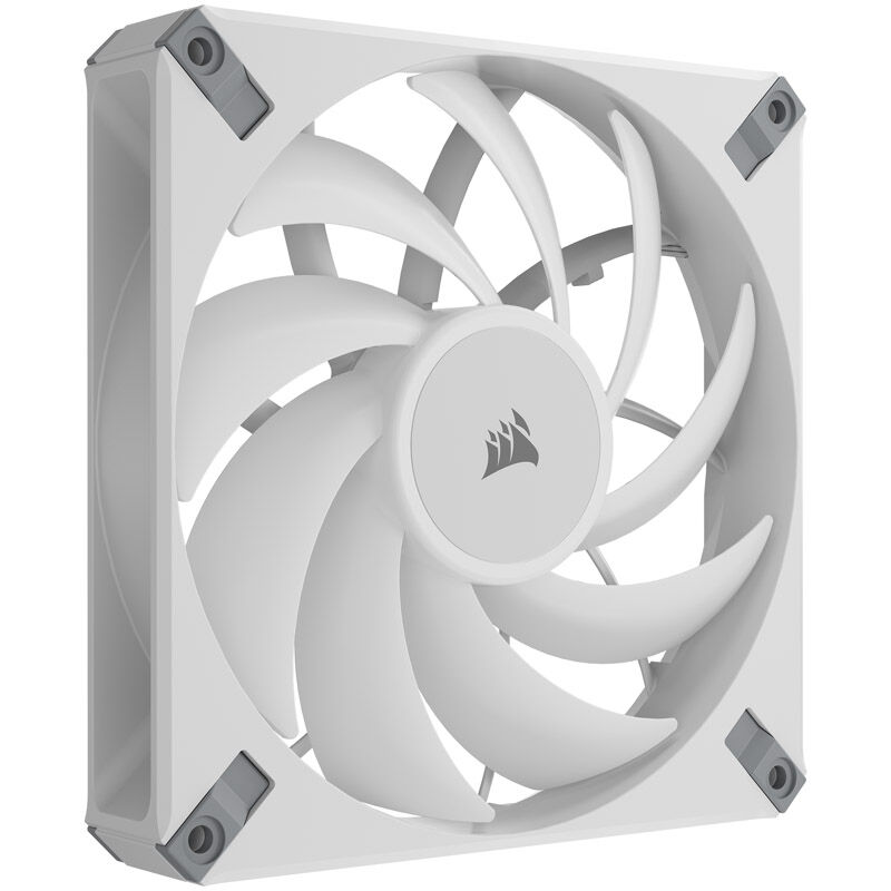 Corsair AF Elite Series RGB PWM fan 2-pack including RGB controller - 140mm, white