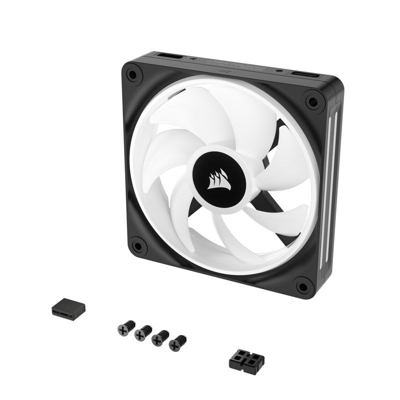 Corsair iCUE LINK QX120 RGB Series, PWM fan - 120mm, black