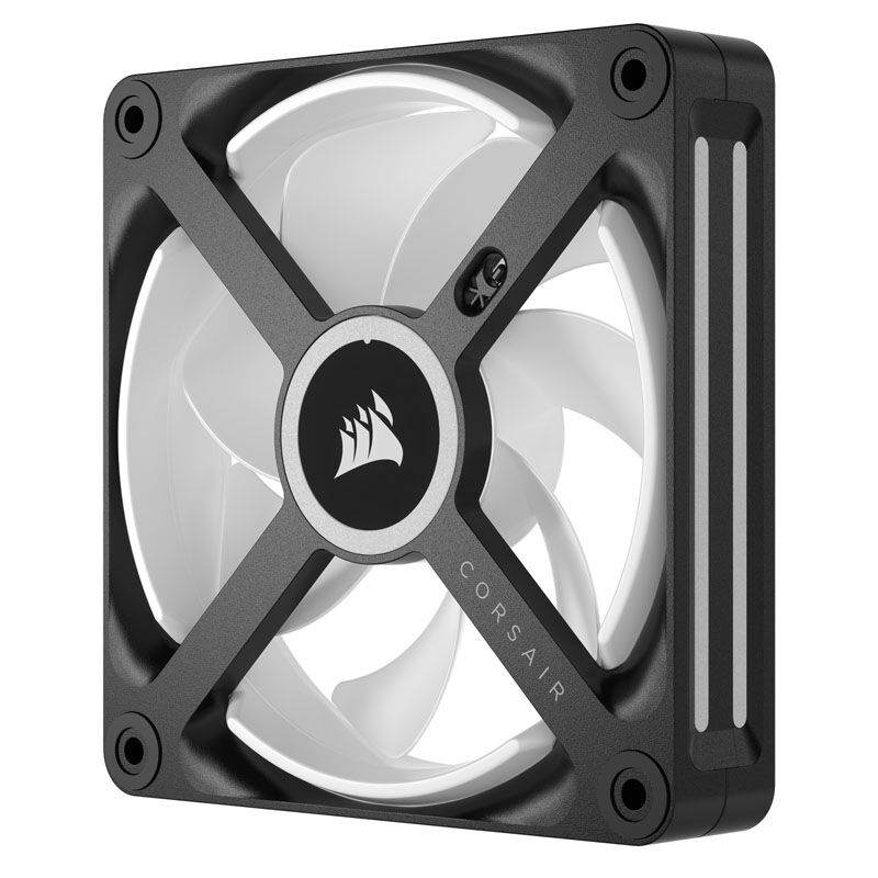 Corsair iCUE LINK QX120 RGB Series, PWM fan - 120mm, black