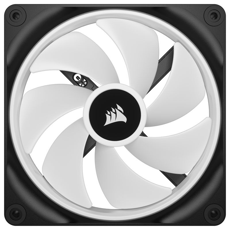 Corsair iCUE LINK QX140 RGB Series, PWM fan - 140mm, black