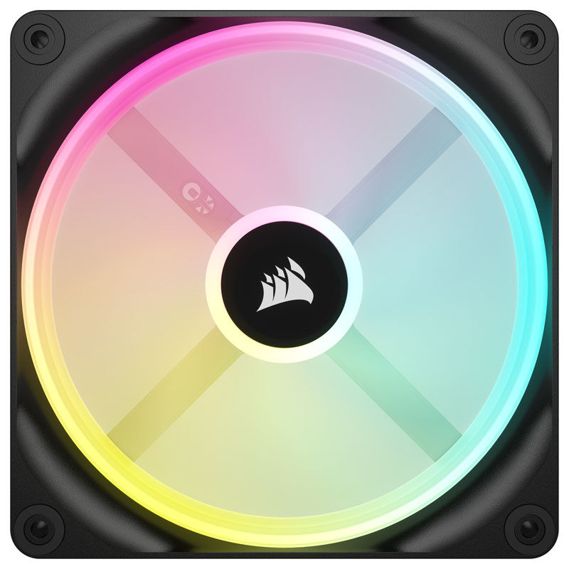 Corsair iCUE LINK QX140 RGB Series, PWM fan - 140mm, black