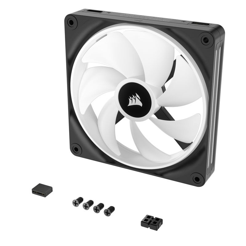 Corsair iCUE LINK QX140 RGB Series, PWM fan - 140mm, black