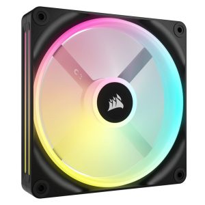 Corsair iCUE LINK QX140 RGB Series, PWM fan - 140mm, black