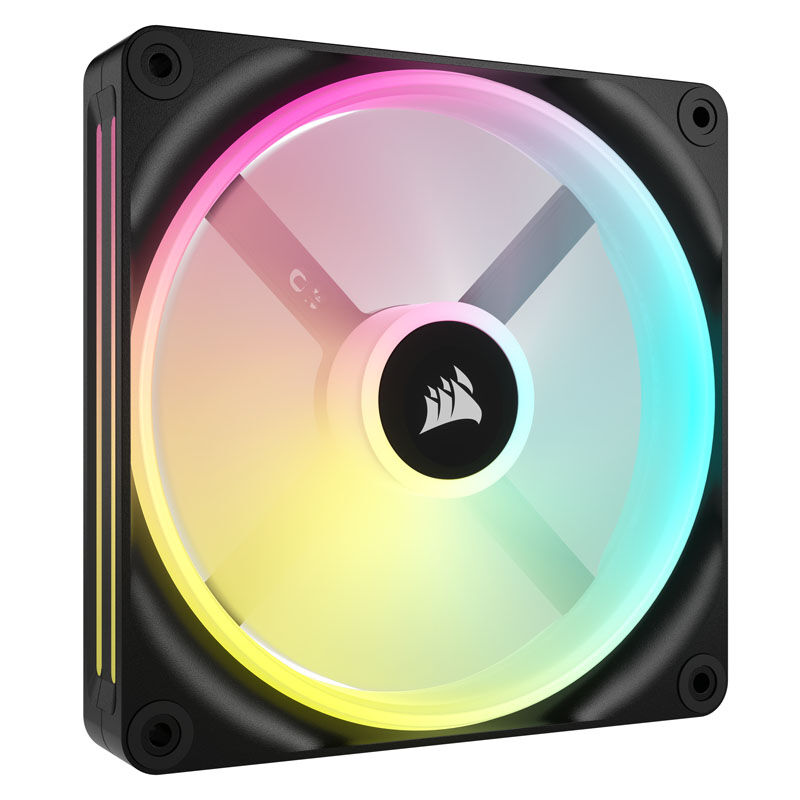 Corsair iCUE LINK QX140 RGB Series, PWM fan - 140mm, black