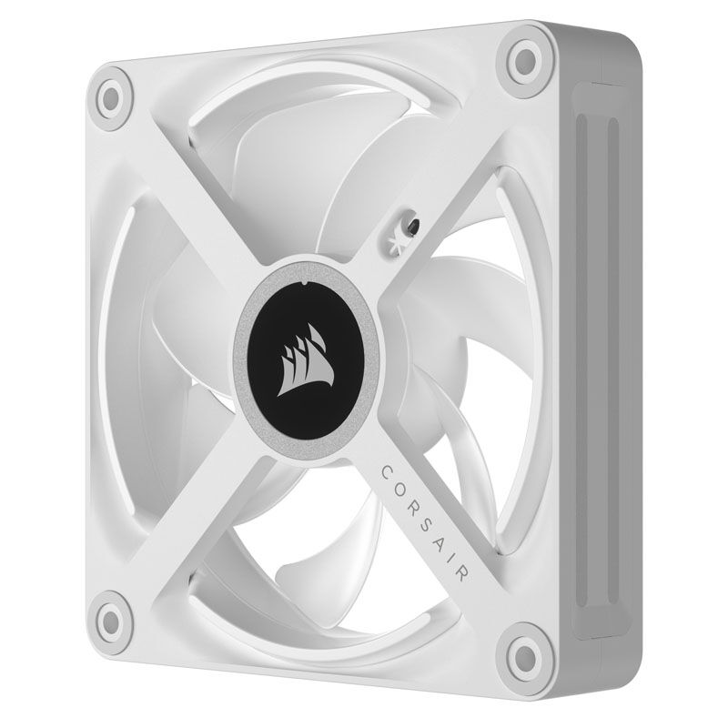 Corsair iCUE LINK QX120 RGB Series, PWM fan, 3-pack including RGB controller - 120mm, white, starter
